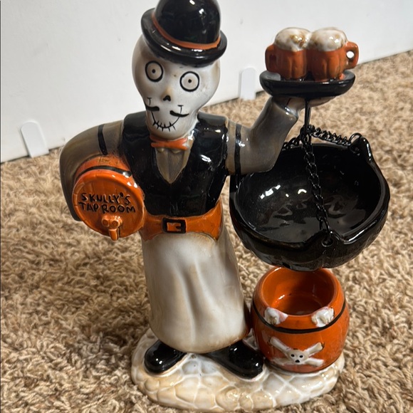 Yankee Candle Boney Bunch 2015 Skully’s Taproom tart warmer - rare - Picture 4 of 5